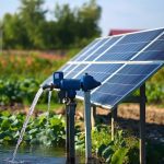 cuantas placas solares necesito para una bomba de agua
