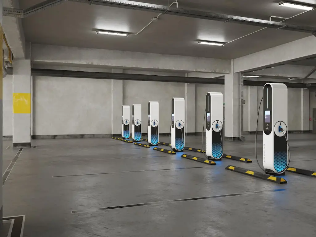 instalar punto de carga en garaje comunitario